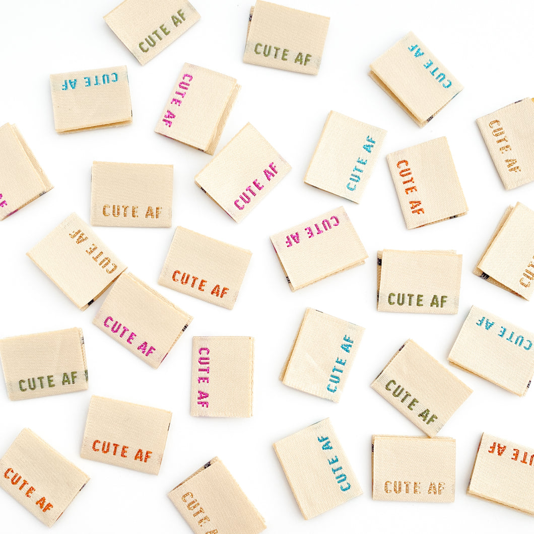 Kylie and the Machine Woven Labels - Cute AF