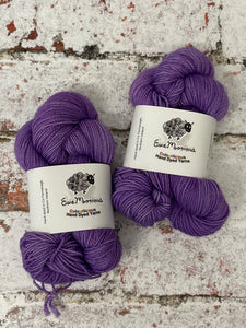 Superwash Merino Nylon Titanium Sock Yarn, 50g, Lilac