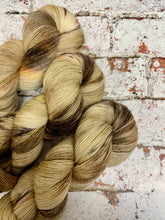 Load image into Gallery viewer, Non Superwash, No Nylon Corriedale Sock Yarn, 100g/3.5oz, Gruel
