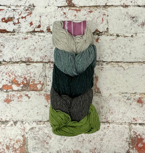 Kinross 4 Ply Mini Skein Hanks, 5x20g