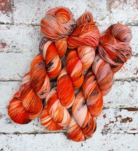 Superwash Merino Nylon Titanium Sock Yarn, 100g/3.5oz, Take the Cookies