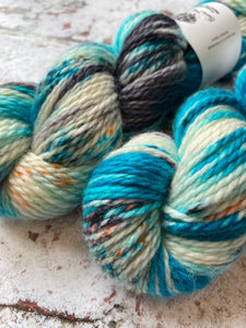 Superwash Bluefaced Leicester Aran/Worsted Yarn Wool, 100g/3.5oz, Tundra