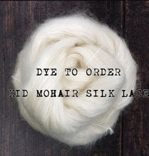 Load image into Gallery viewer, Dye to order - Kid Mohair Silk Lace
