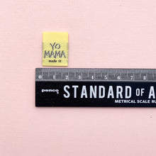Load image into Gallery viewer, Kylie and the Machine Woven Labels - Yo Mamma Made It
