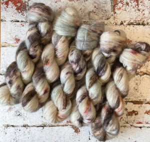 Suri Alpaca Silk Lace Yarn, 50g, 420m, A Brave Man