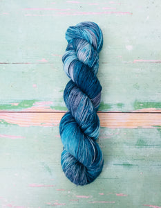 Superwash Bluefaced Leicester Nylon Ultimate Sock Yarn, 100g/3.5oz, Ship of Fools