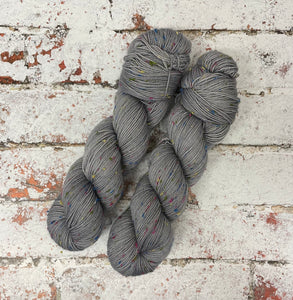 Superwash Merino Coloured Donegal Nep Sock Yarn, 100g/3.5oz, Isaac