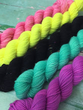 Load image into Gallery viewer, Acceptable in The 80s Titanium Minis Sock Set, Merino/Nylon, 100g
