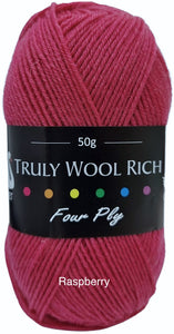 Cygnet Truly Wool Rich 4ply, 50g