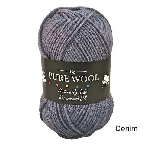 Cygnet superwash pure wool DK