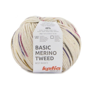 Katia Basic Merino Tweed, DK, 50g