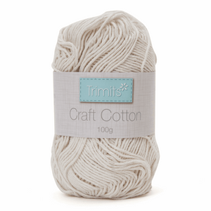 Craft Cotton, Unbleached, 100g