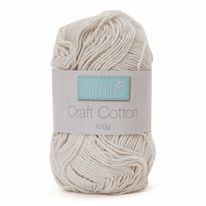 Craft Cotton, Unbleached, 100g