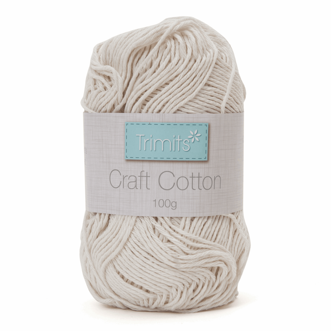 Craft Cotton, Unbleached, 100g