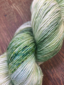 Superwash Merino Single Ply Fingering Yarn, 100g/3.5oz, Tell it to the Frogs