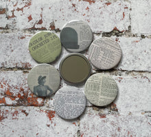 Load image into Gallery viewer, Vintage Knitting and Crochet Pattern Pocket Mirror
