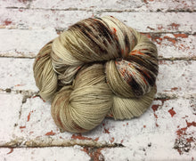 Load image into Gallery viewer, Superwash Merino Nylon Titanium Sock Yarn, 100g/3.5oz, Gruel
