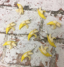Load image into Gallery viewer, Banana Charm Progress Keeper Stitch Marker
