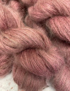 Superwash Kid Mohair Silk Lace Yarn, 50g, 420m, Rosebud