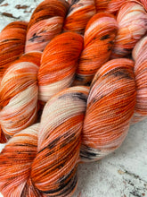 Load image into Gallery viewer, Superwash Merino Nylon Titanium Sock Yarn, 100g/3.5oz, Take the Cookies
