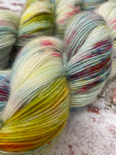 Load image into Gallery viewer, Superwash Merino Single Ply Fingering Yarn, 100g/3.5oz, Word Salad
