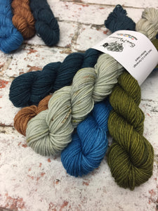 View from Cuilcagh Minis Sock Set, Merino/Nylon, 100g