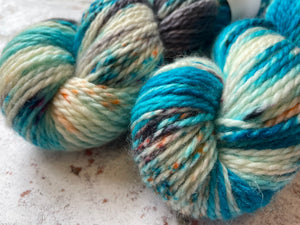 Superwash Bluefaced Leicester Aran/Worsted Yarn Wool, 100g/3.5oz, Tundra