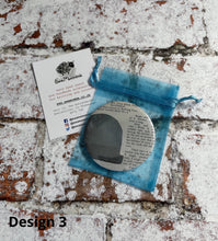 Load image into Gallery viewer, Vintage Knitting and Crochet Pattern Pocket Mirror
