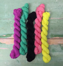 Load image into Gallery viewer, Acceptable in The 80s Titanium Minis Sock Set, Merino/Nylon, 100g
