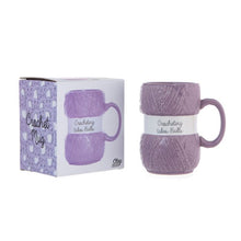 Load image into Gallery viewer, Crochet Mug, Crocheting takes Balls
