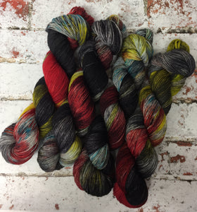 Superwash BFL Nylon Ultimate Sock Yarn, 100g/3.5oz, Be Kind
