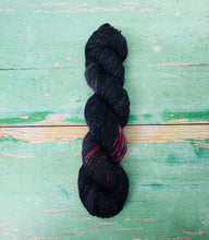 Load image into Gallery viewer, Superwash Silver Sparkle Sock Yarn, 100g/3.5oz, Eccentric Orbit
