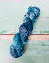 Load image into Gallery viewer, Superwash Bluefaced Leicester Nylon Ultimate Sock Yarn, 100g/3.5oz, Ship of Fools
