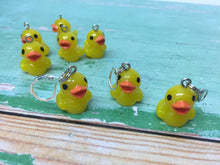 Load image into Gallery viewer, Rubber Duck Progress Keeper Stitch Marker
