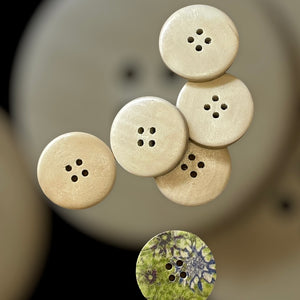 Large Flower Pattern Buttons, 30mm