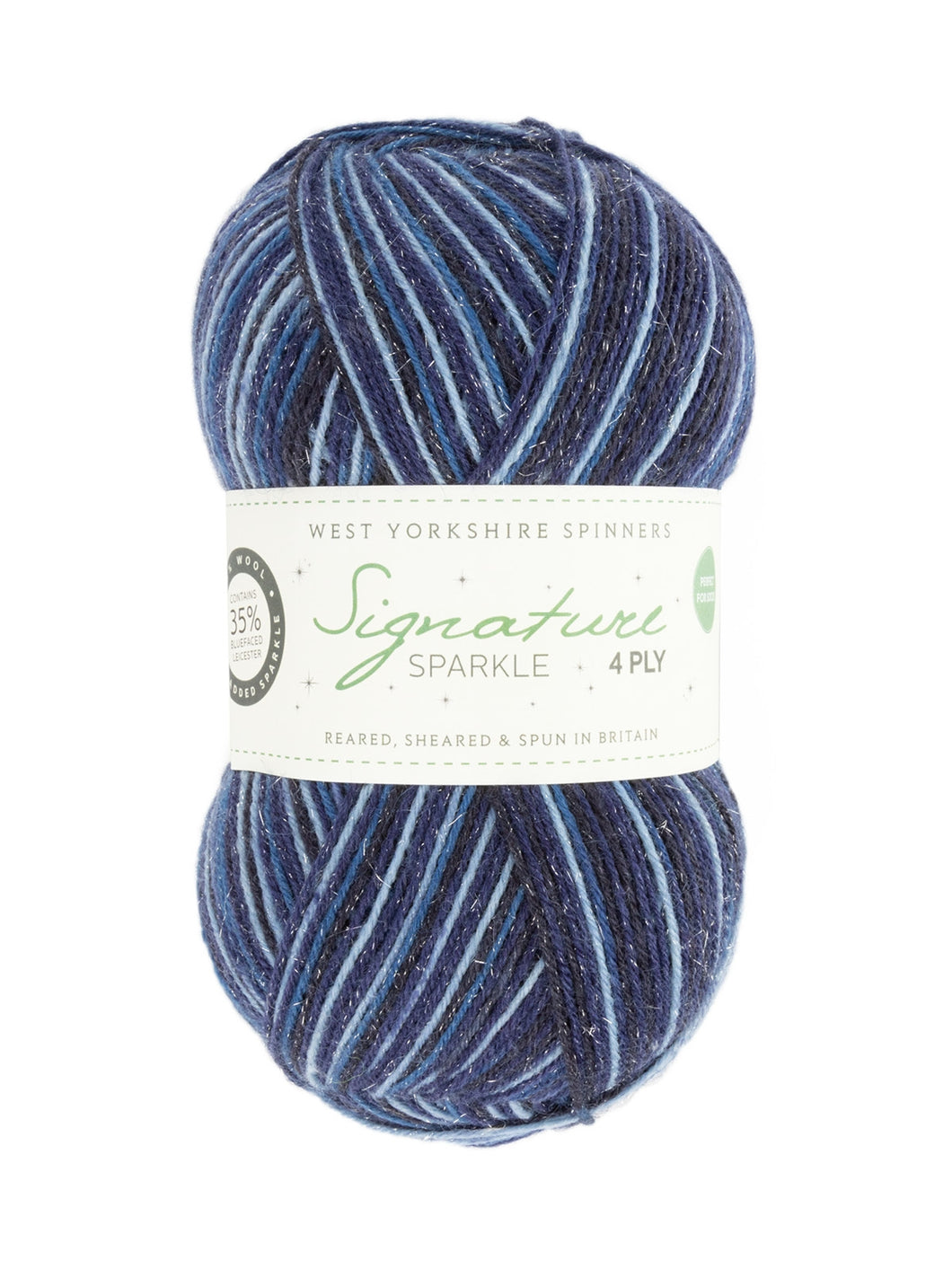 WYS West Yorkshire Spinners Signature 4ply - Sparkle Silent Night