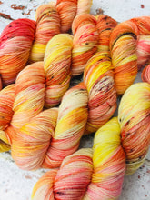 Load image into Gallery viewer, Superwash Merino Nylon Titanium Sock Yarn, 100g/3.5oz, That’s My Peach
