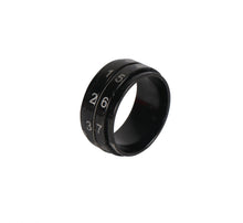 Load image into Gallery viewer, KnitPro Ring Row Counter, Rainbow and Black
