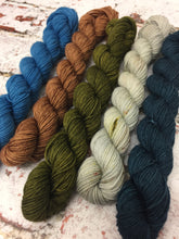 Load image into Gallery viewer, View from Cuilcagh Minis Sock Set, Superwash Bluefaced Leicester, 100g
