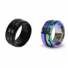 Load image into Gallery viewer, KnitPro Ring Row Counter, Rainbow and Black
