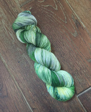 Load image into Gallery viewer, Superwash Merino Nylon Titanium Sock Yarn, 100g/3.5oz, Tell it to the Frogs
