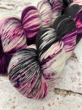 Load image into Gallery viewer, Superwash Merino Nylon Titanium Sock Yarn, 100g/3.5oz, Storm in a Teacup
