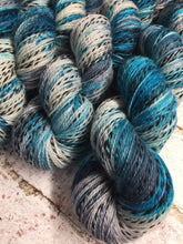 Load image into Gallery viewer, Superwash Zebra 4 Ply Fingering Yarn, 100g/3.5oz, Ship of Fools
