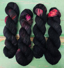 Load image into Gallery viewer, Superwash Silver Sparkle Sock Yarn, 100g/3.5oz, Eccentric Orbit
