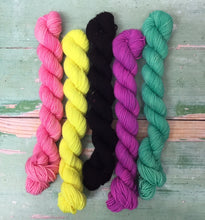 Load image into Gallery viewer, Acceptable in The 80s Titanium Minis Sock Set, Merino/Nylon, 100g
