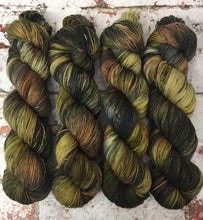 Load image into Gallery viewer, Superwash Merino Nylon Titanium Sock Yarn, 100g/3.5oz, A Forest
