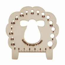 Load image into Gallery viewer, Milward Sheep Knitting Pin Gauge
