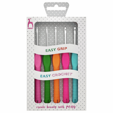 Load image into Gallery viewer, Pony Polka Dot Easy Grip Crochet Hook Set
