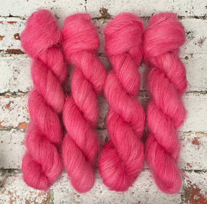 Superwash Kid Mohair Silk Lace Yarn, 50g, 420m, Hot Mess