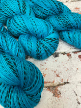 Load image into Gallery viewer, Superwash Zebra 4 Ply Fingering Yarn, 100g/3.5oz, Neptune
